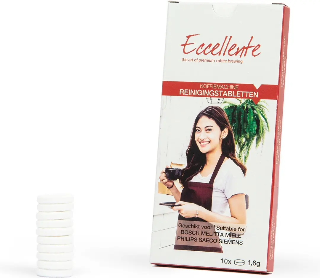 Eccellente E-0631 Onderhoudspakket Koffiemachine - 10 Reinigingen - 8 Stuks
