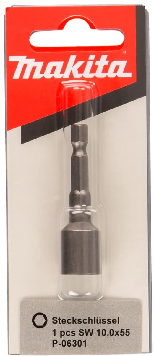 Makita Dop 10,0x55mm 1/4" ZK Vorm E P-06301