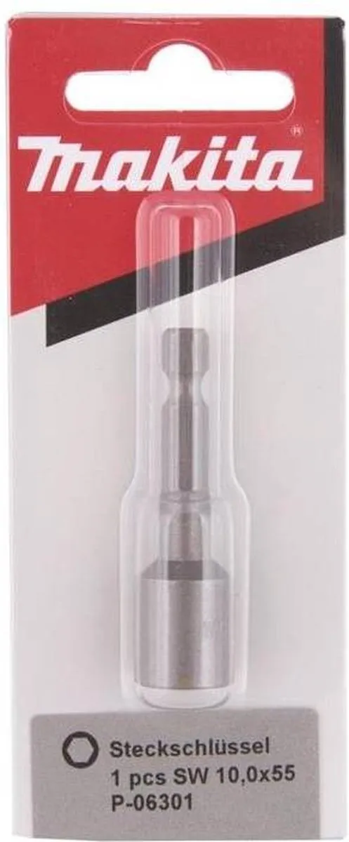 Makita Dop 10,0x55mm 1/4" ZK Vorm E P-06301