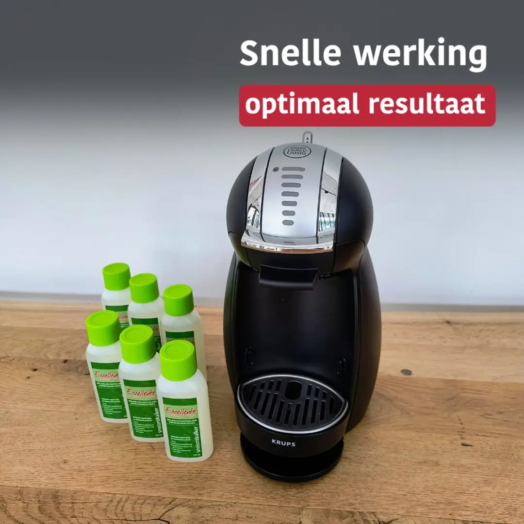 Eccellente Ontkalker Dolce Gusto 12x - 100ml - o.a. Genio