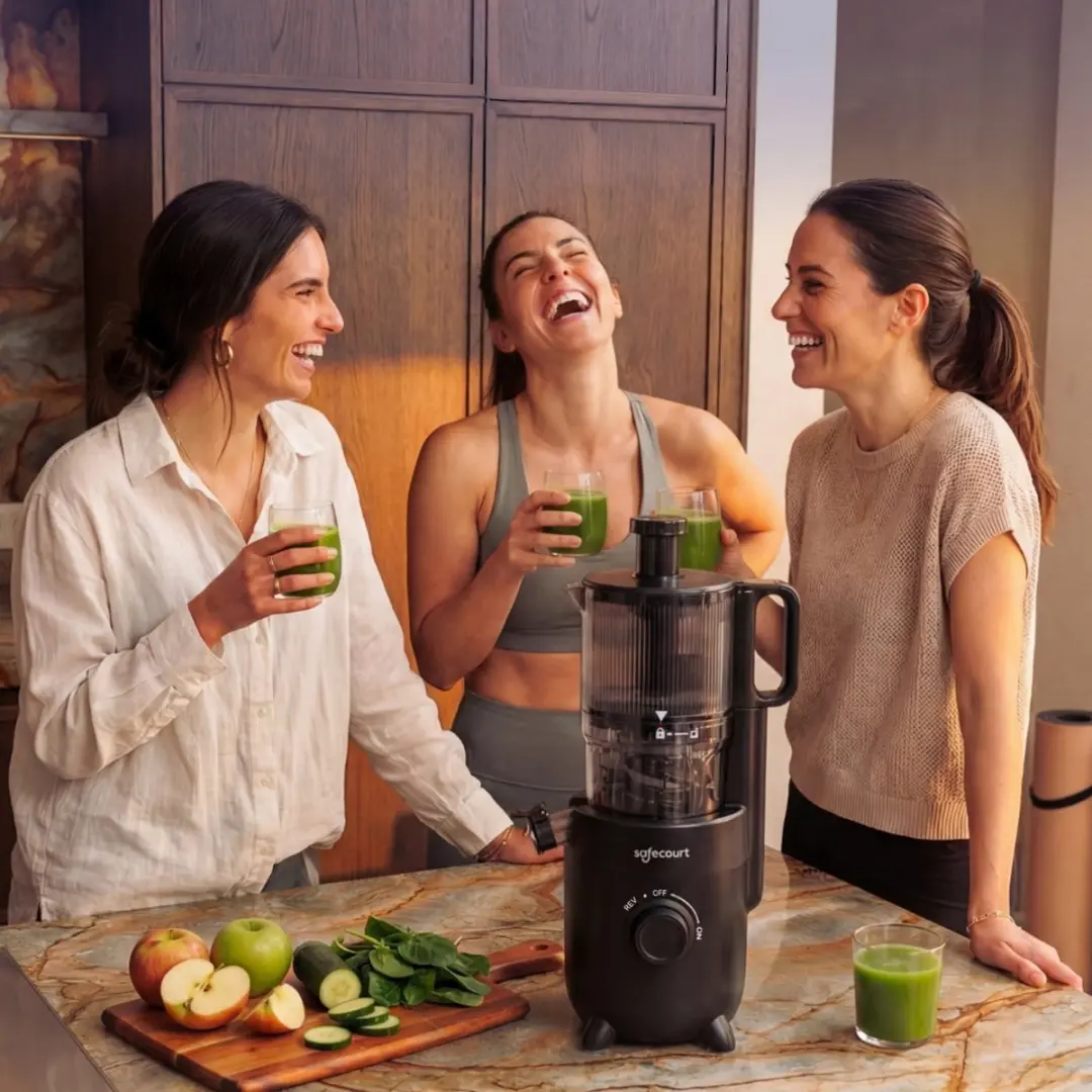 Safecourt Kitchen Slow Juicer SJ500 - 220W - Zwart