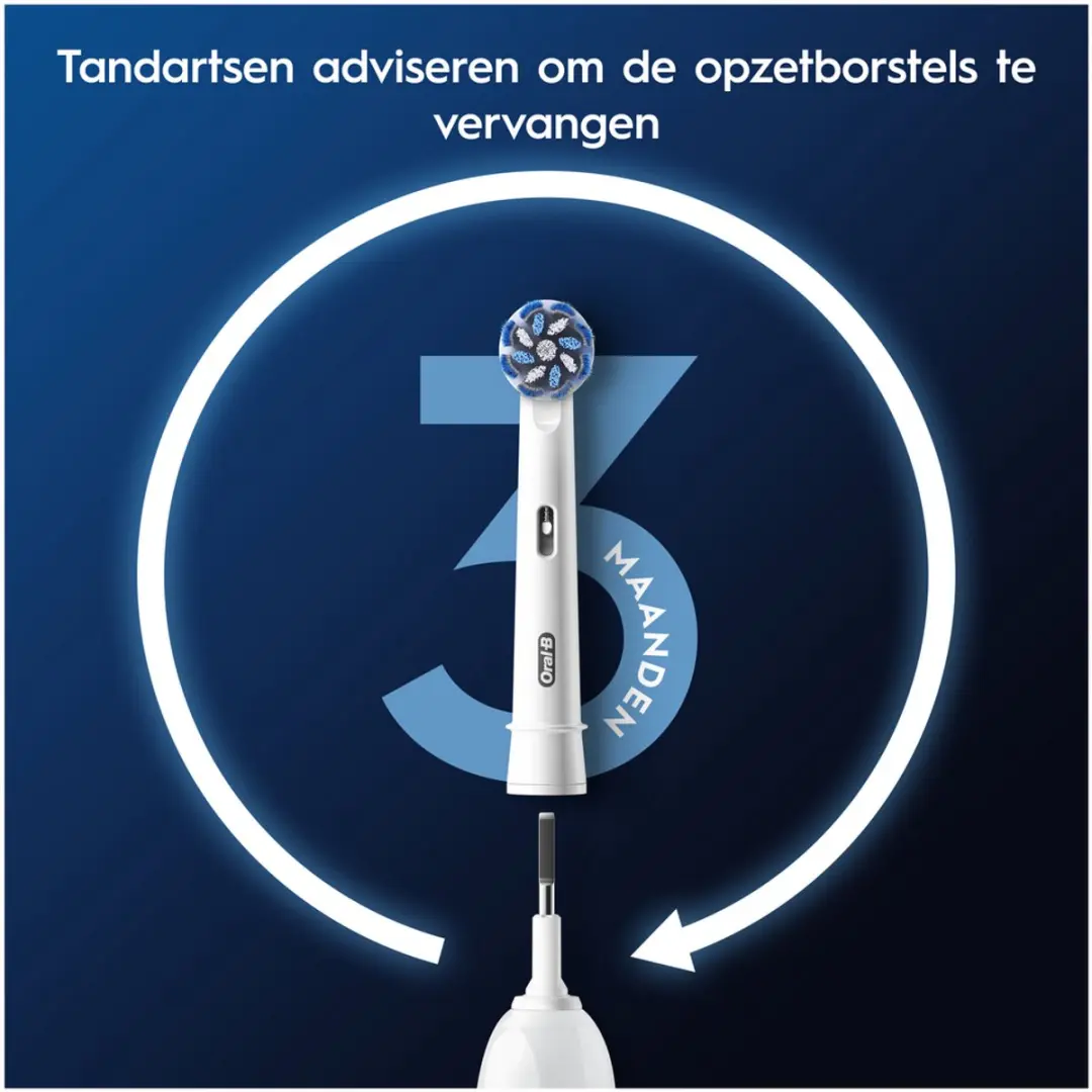 Oral-B Pro Sensitive Clean Opzetborstels 10 Stuks
