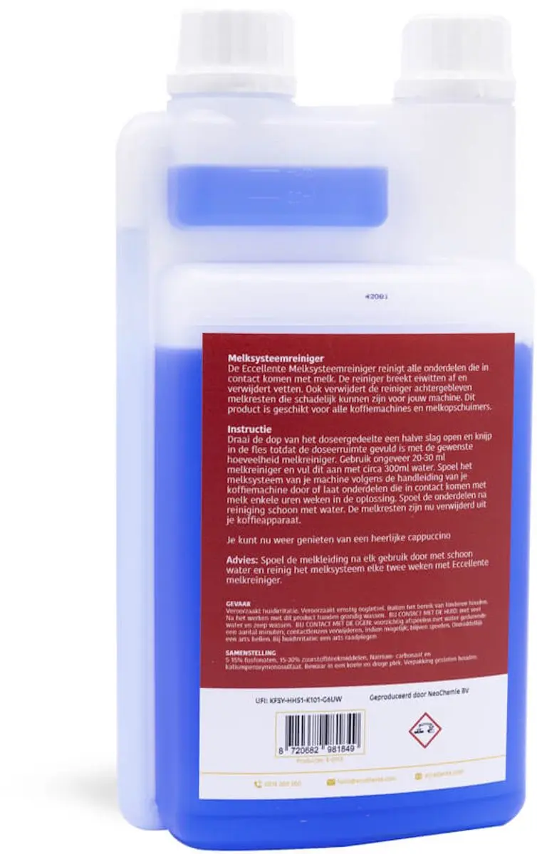 Eccellente Melksysteemreiniger 1000ml - Melitta