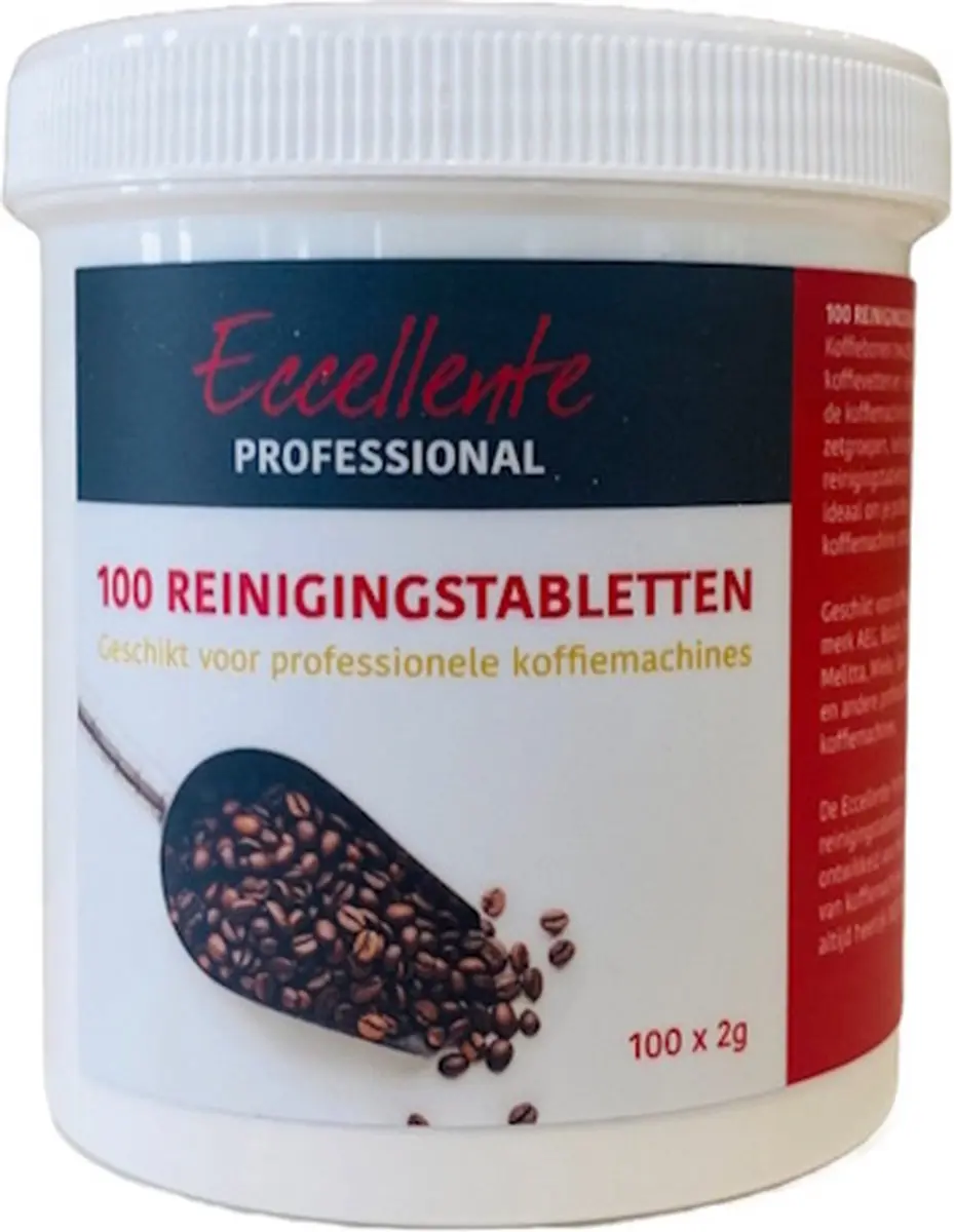 Eccellente Professional E-0625 Reinigingstabletten - 100x2g - o.a. Saeco/Siemens