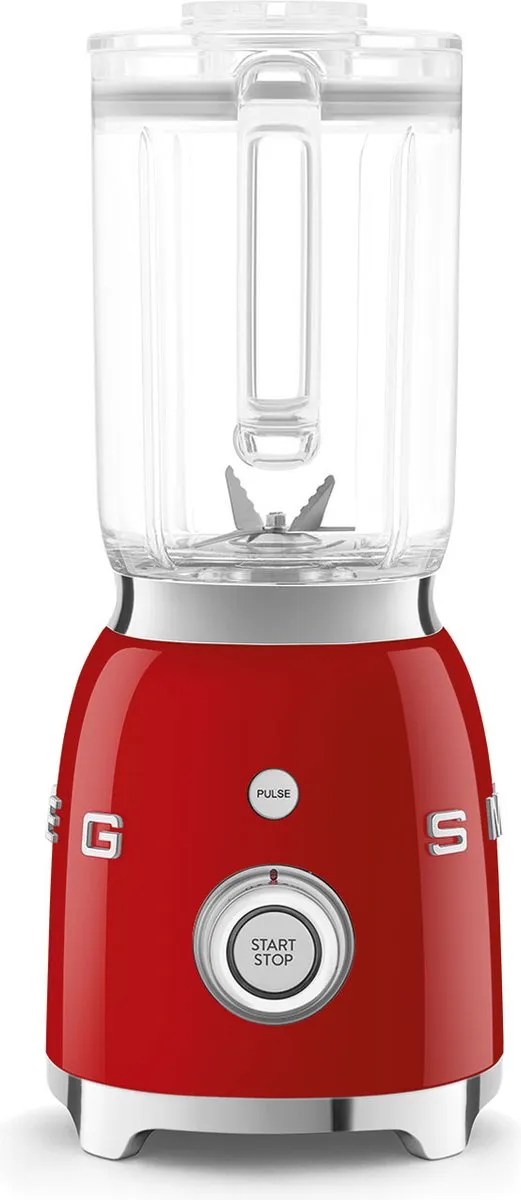 Smeg BLF03RDEU Blender 800W Rood - 1,5L
