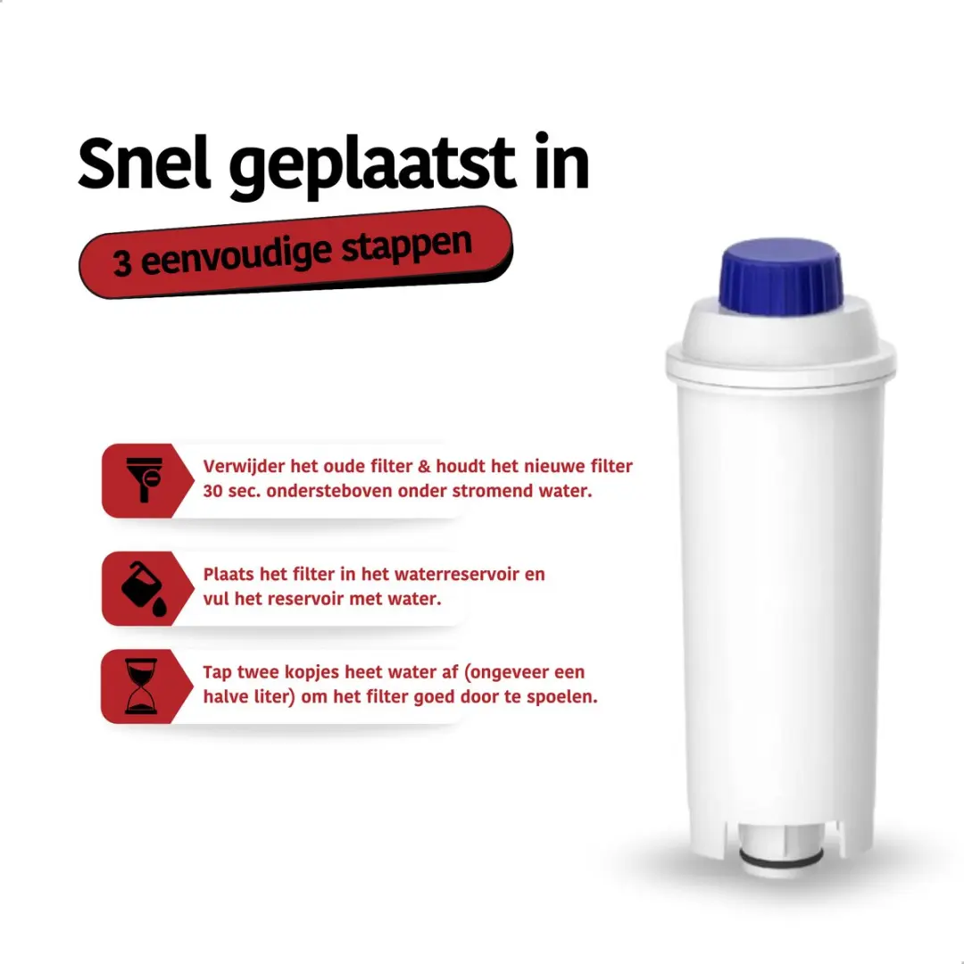 Eccellente Waterfilter ECAM DLSC002 - 3 Stuks