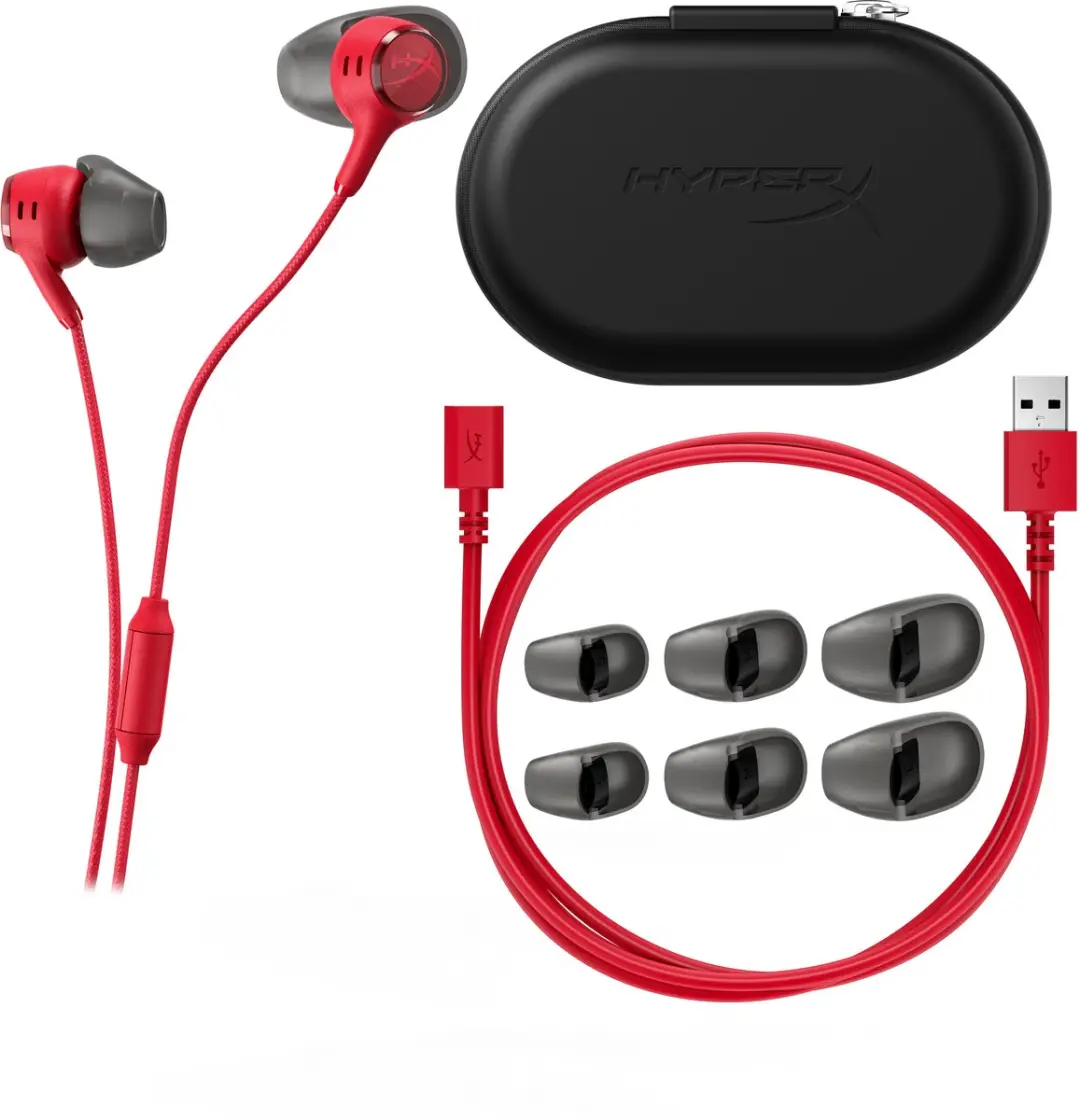 HyperX Cloud Earbuds III S BN7S2AA - Rood