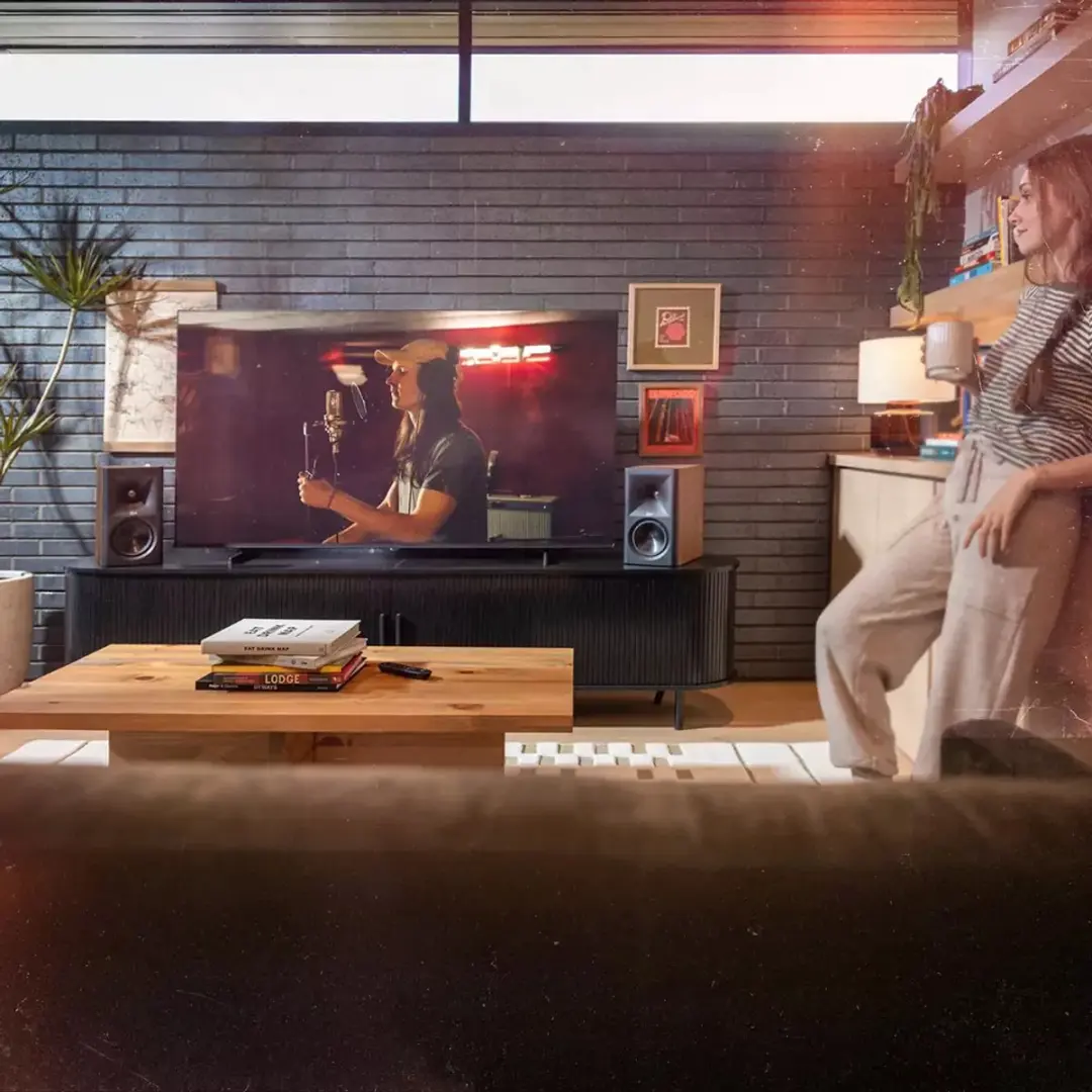 Klipsch The Fives II Actieve Luidsprekers - Paar - Walnoot - afbeelding 3 van 6