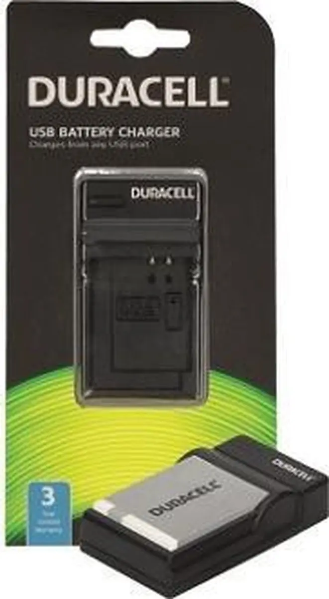 Duracell DRC5901 USB Lader - Canon NB-6L - Zwart - afbeelding 6 van 6