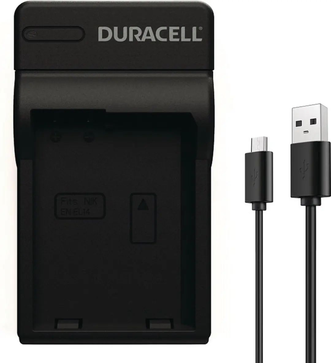 Duracell DRN5920 USB Oplader - Nikon EN-EL14 - Zwart