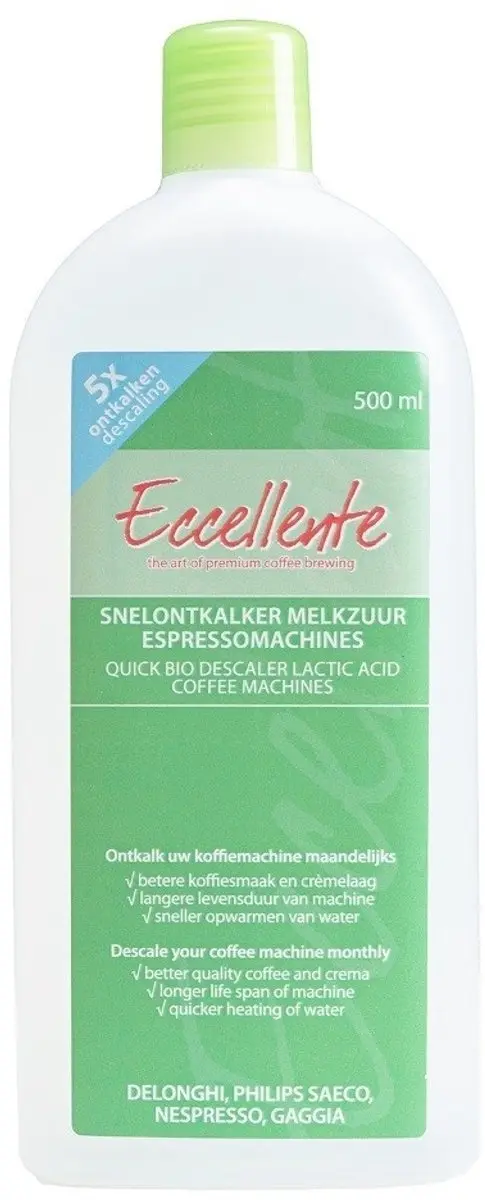Eccellente Koffiemachine Ontkalker 500ml