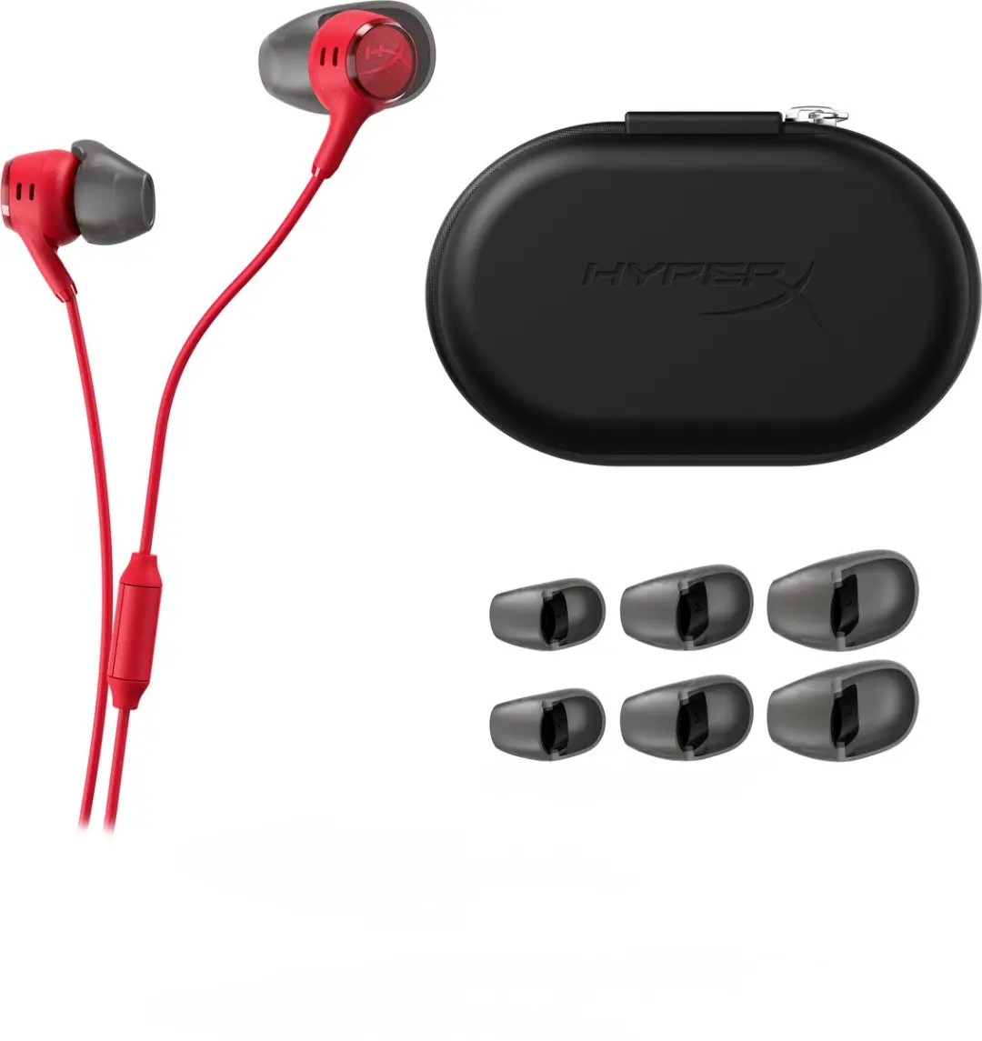 HyperX Cloud Earbuds III BN7S0AA - Rood - afbeelding 6 van 6