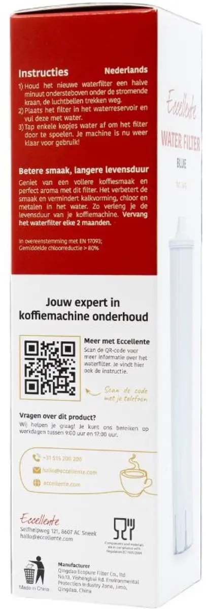 Eccellente Blue Filterpatroon E-0270 - Jura A/ENA Series