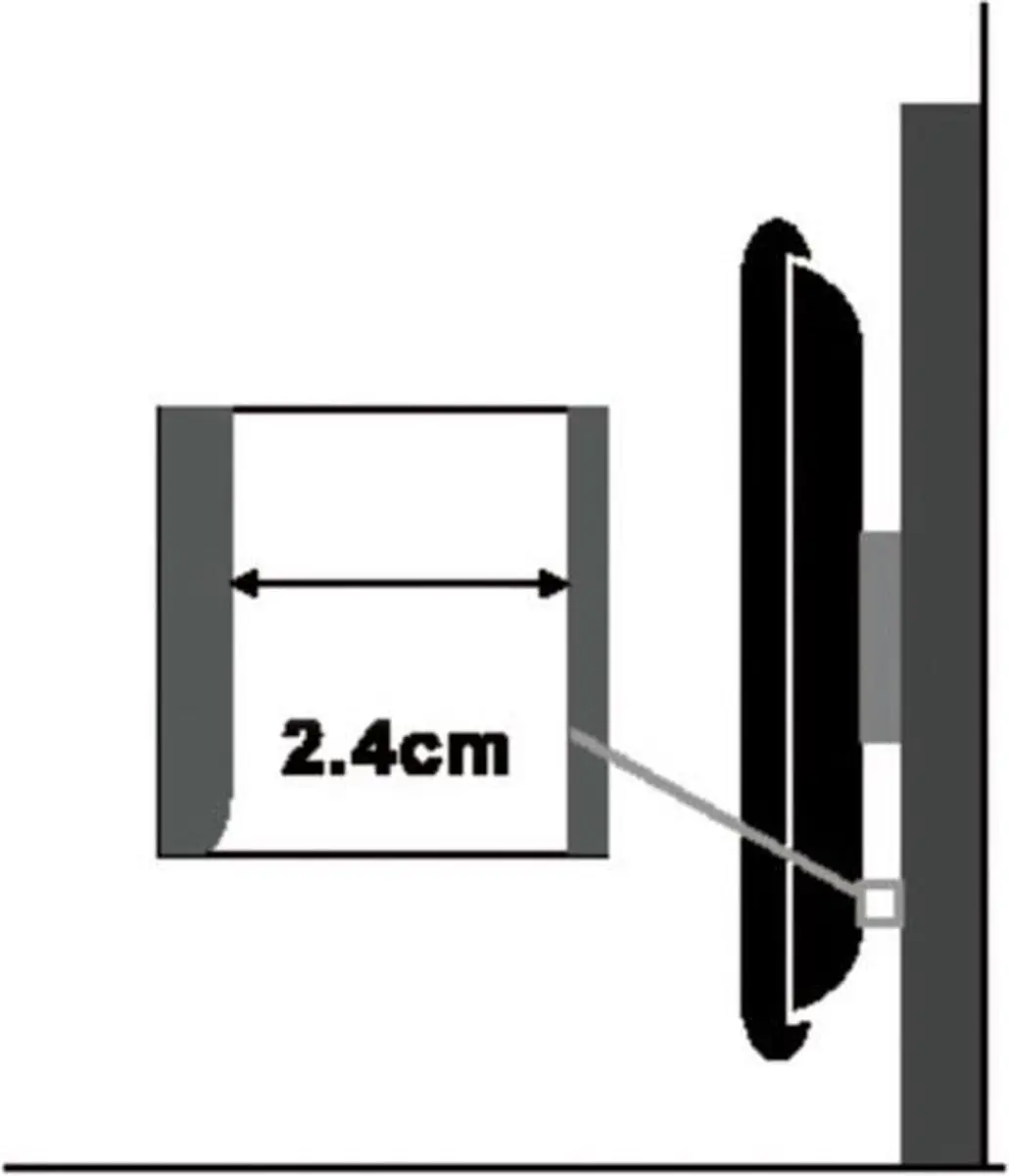 Value TV/Monitor Muurbeugel 17.99.1214 - 60" Zwart