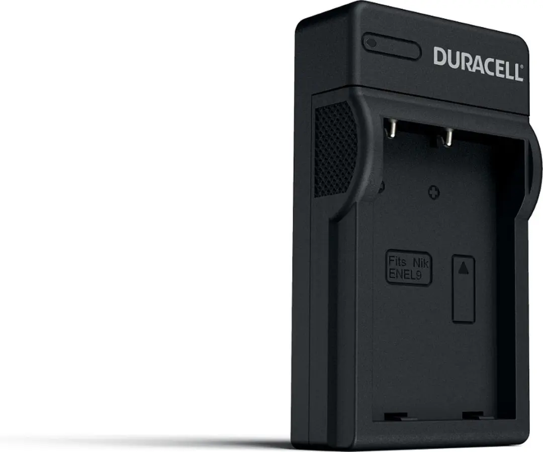 Duracell DRN5925 USB Oplader - Nikon EN-EL9 - Zwart