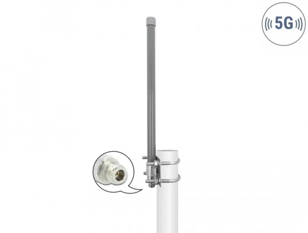 Delock 5G Antenne N Jack 8 dBi 50cm