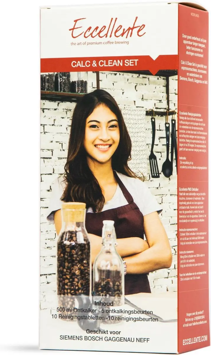 Eccellente Ontkalker Espresso 500ml - o.a. Siemens/Bosch/Gaggenau