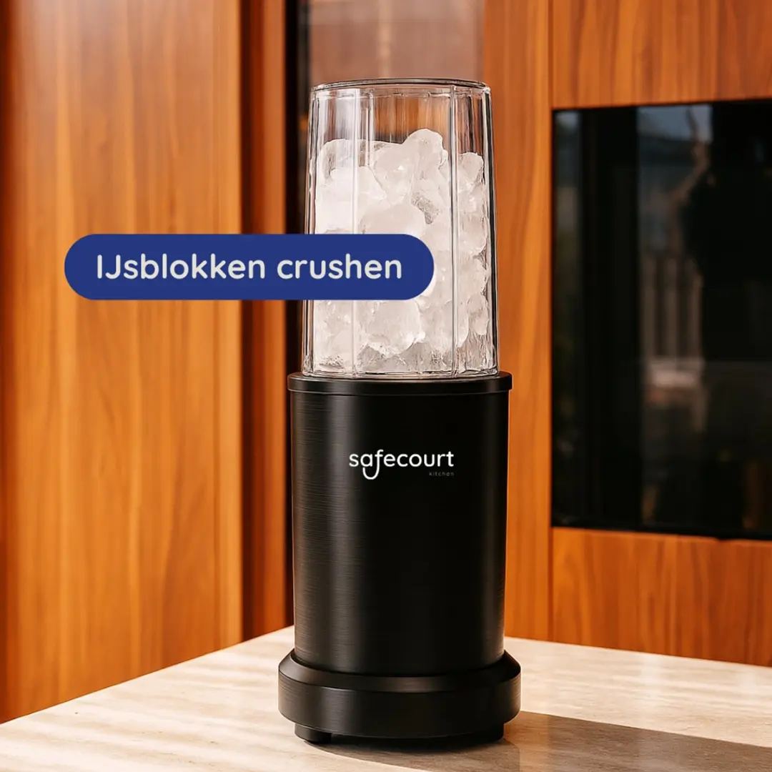Safecourt Kitchen Power Blender 1000W - Zwart