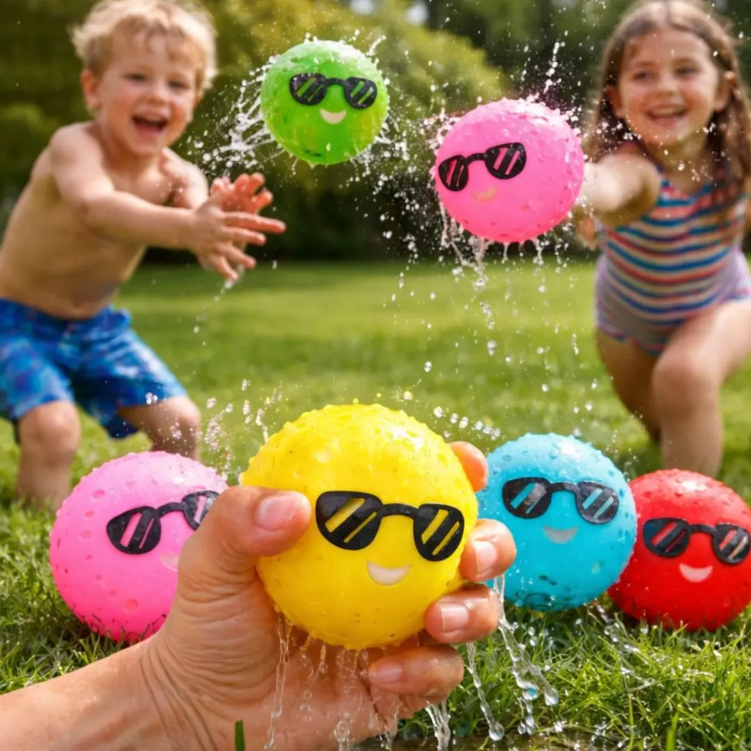 Eddy Toys Watersponsballen - Set van 3 - Assorti