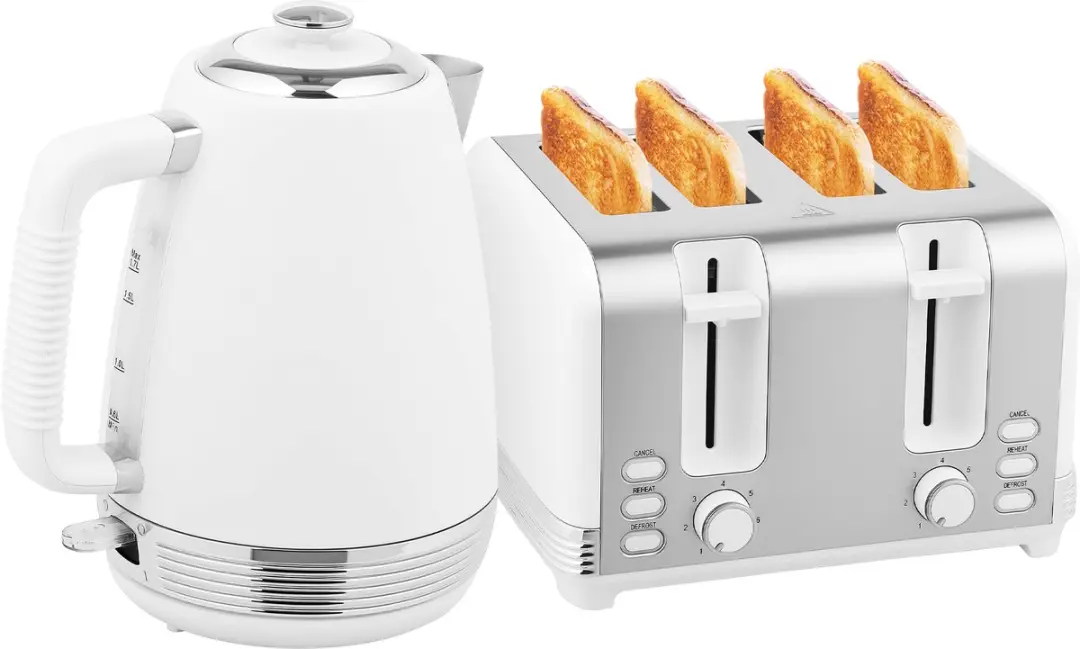 Homcom Waterkoker & Broodrooster 1560W
