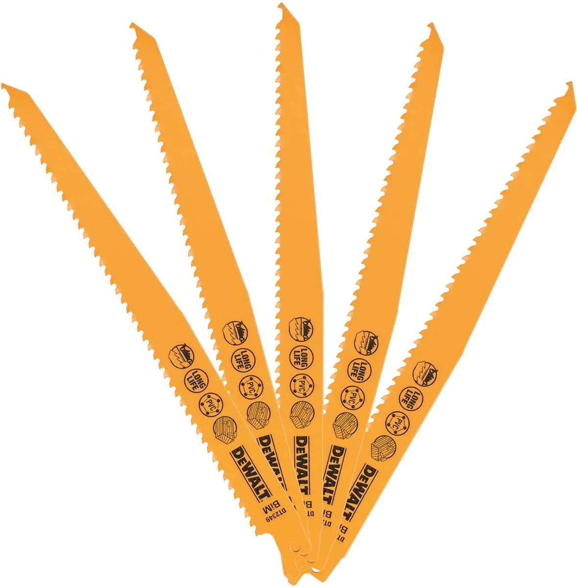 DeWalt DT2349 Reciprozaagbladen