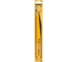 DeWalt DT2349 Reciprozaagbladen - 5 Stuks - Hout/Kunststof/PVC