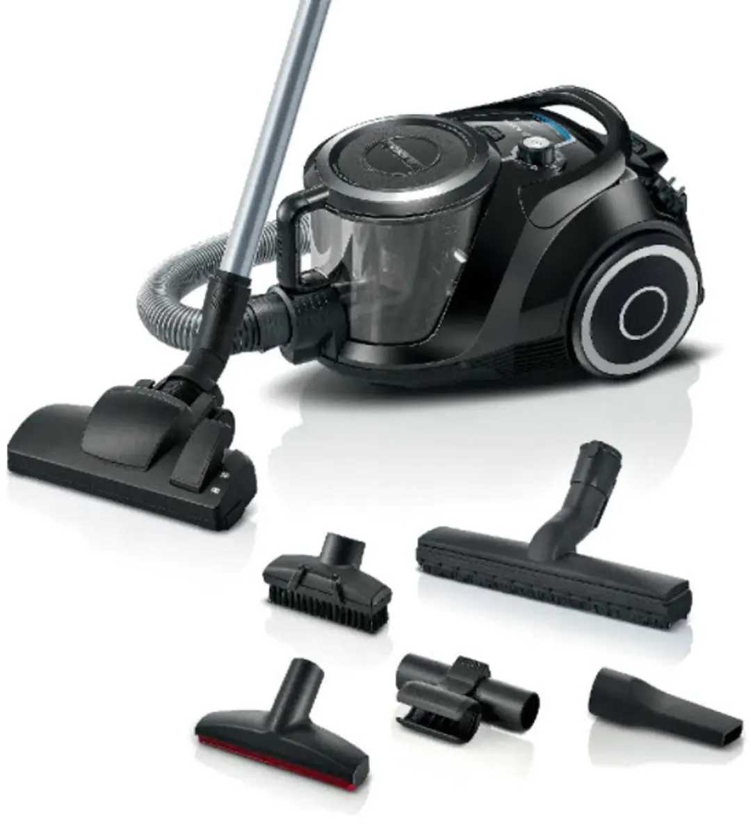 Bosch Serie 6 BGC41XSIL Cilinderstofzuiger 700W - 2,4L - Zwart