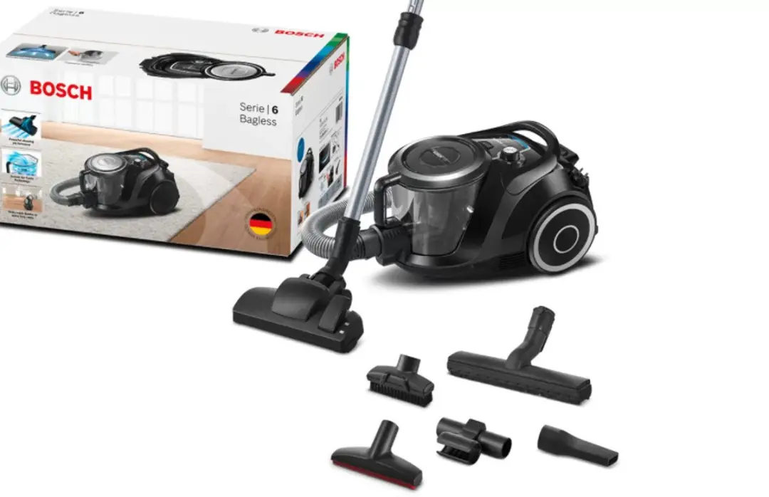 Bosch Serie 6 BGC41XSIL Cilinderstofzuiger 700W