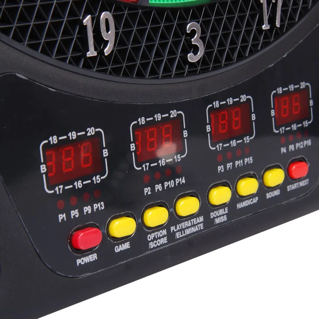 Homcom Elektronisch Dartbord 5550-4362 - 51,5cm - 27 Spellen
