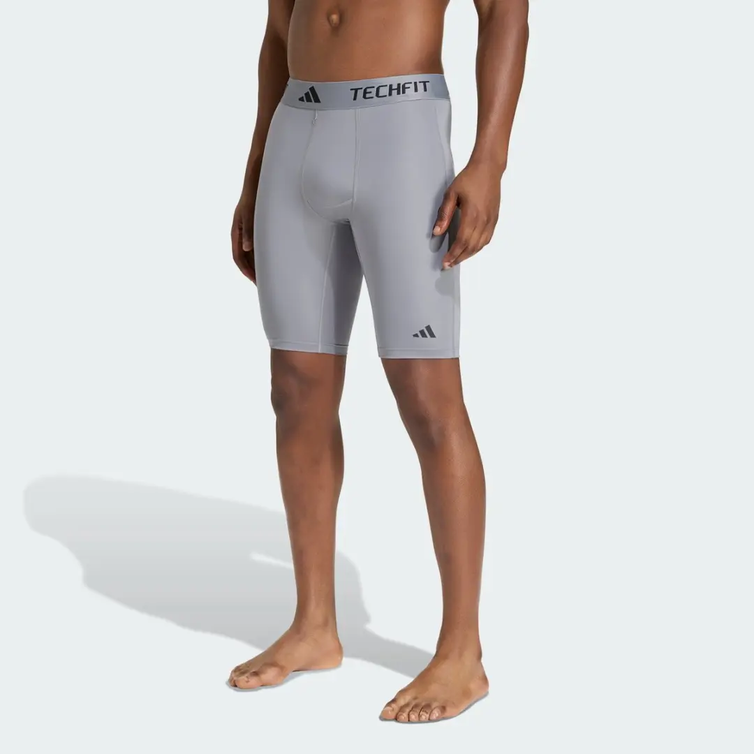 Adidas Performance Techfit Korte Legging KR2415 - XXL - Grijs