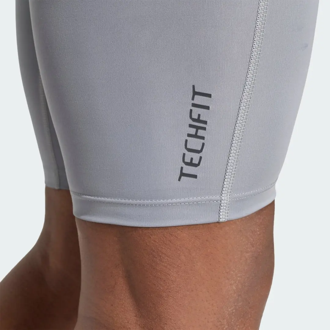 Adidas Performance Techfit Korte Legging KR2415 - XXL - Grijs