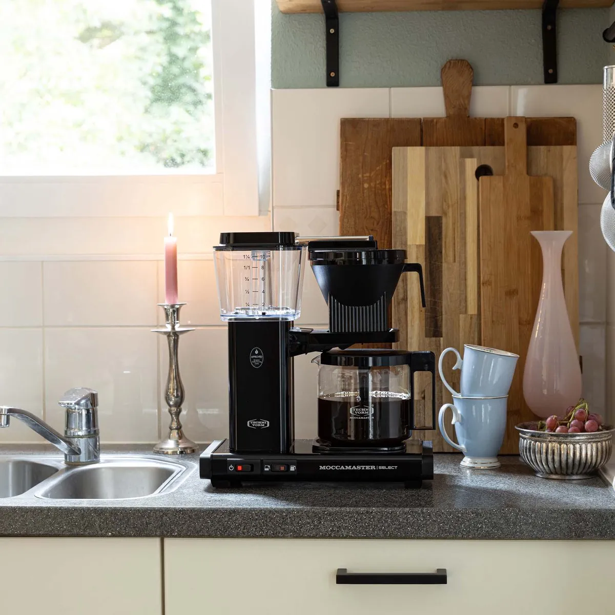 Moccamaster KBG Select Filterkoffiezetapparaat - 10 Kopjes - Zwart
