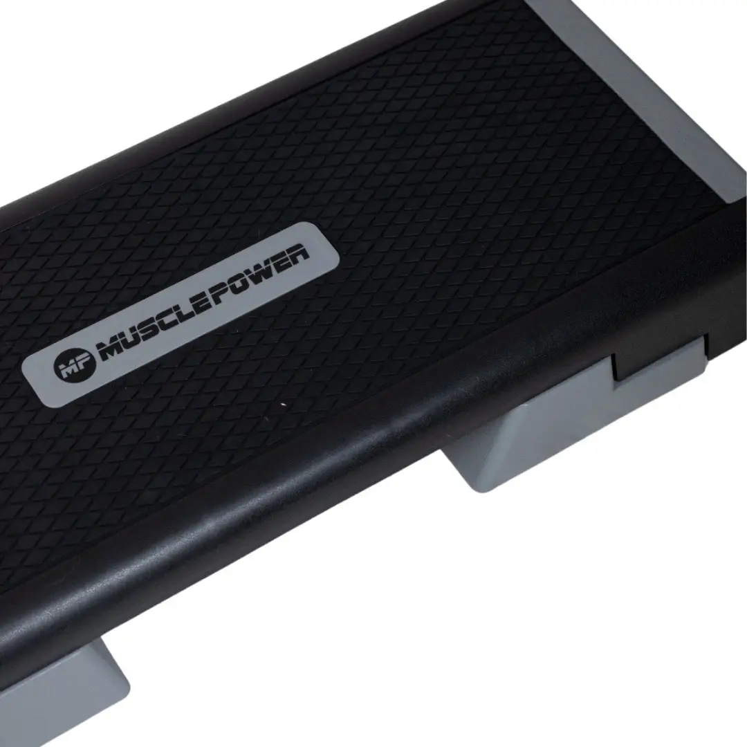Muscle Power Aerobic Step Monoblok XXL - Zwart/Grijs