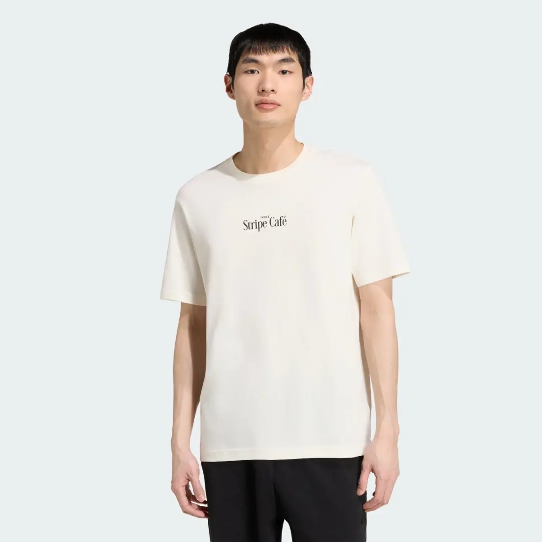 Adidas KT9716 Heren T-shirt - Wit