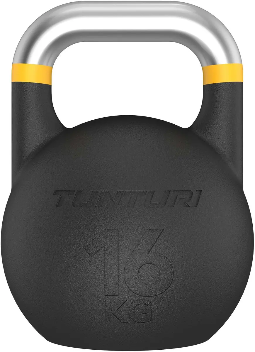 Tunturi Platinum Competition Kettlebell 16kg - Zwart
