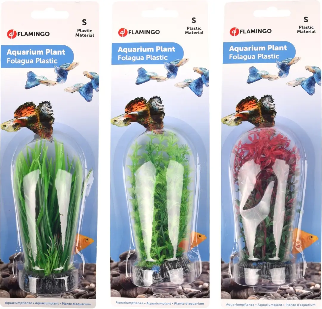 Flamingo Plastic Aquariumplant Sri Lanka - Willekeurig