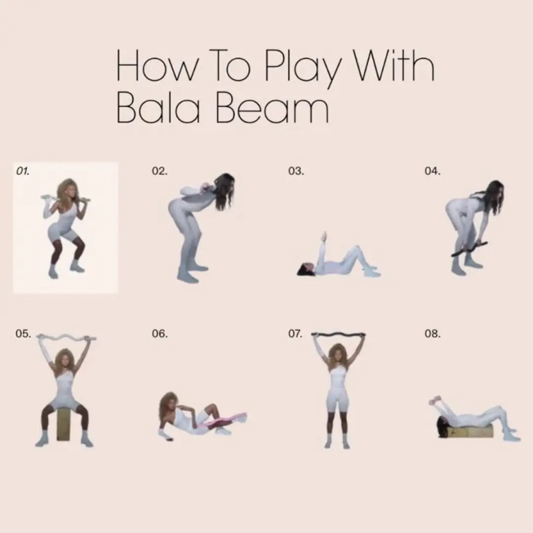 Bala Beam Halterstang 6,8 kg - Sand