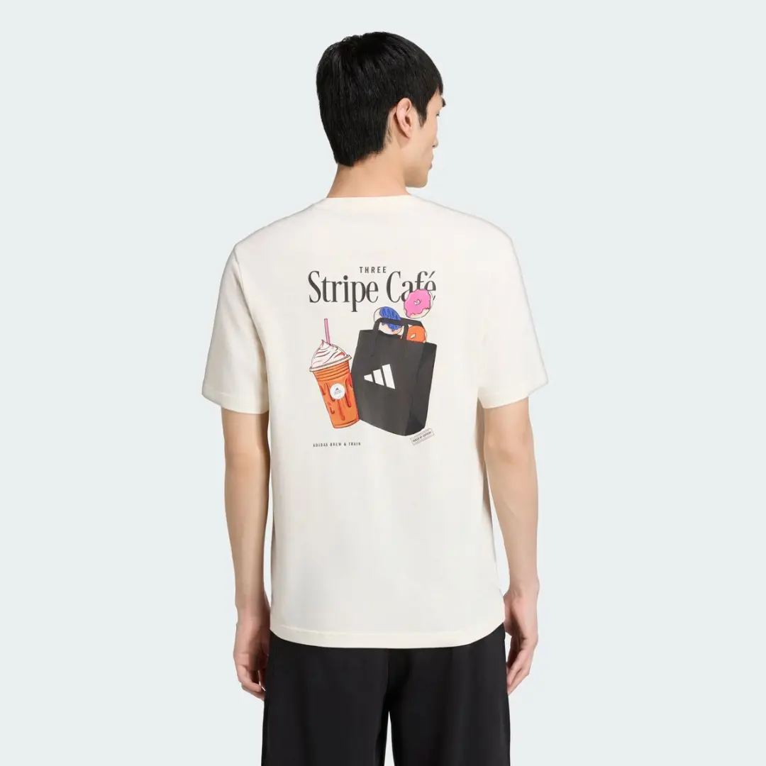 Adidas KT9716 Heren T-shirt - Wit - XXXL