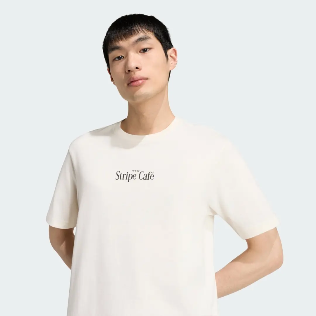 Adidas KT9716 Heren T-shirt - Wit - XXXL