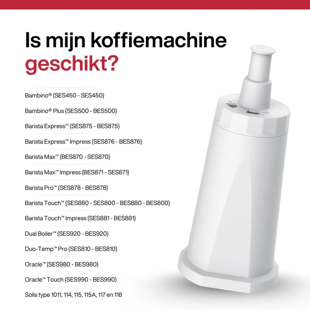 Eccellente SES008 Waterfilters - 6 Stuks - 18 Maanden