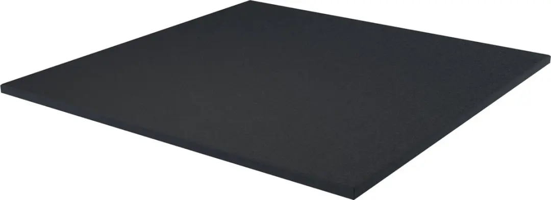 Flow Fitness Rubberen Tegel 100x100cm - Zwart