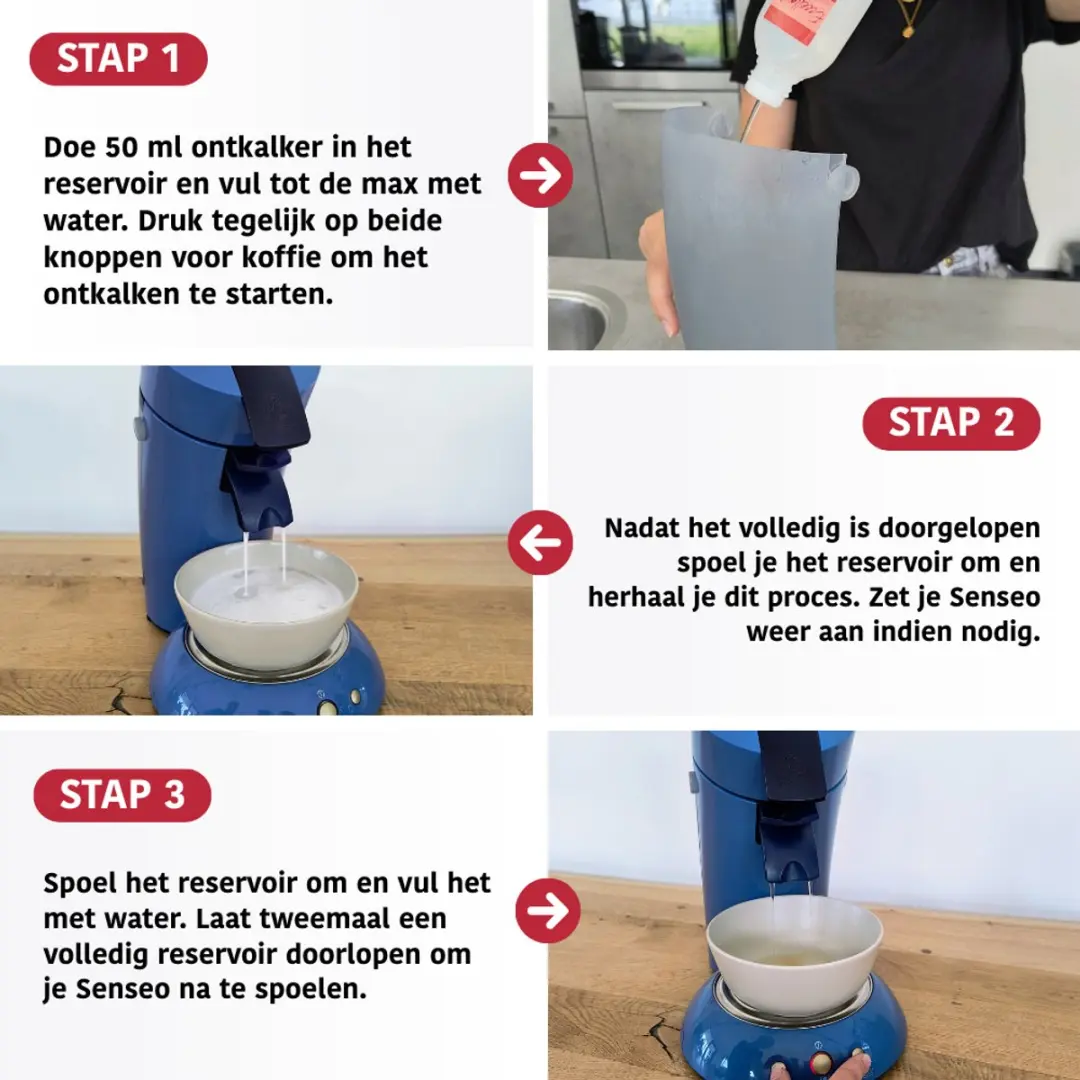 Eccellente Ontkalker Senseo 7x100ml - E-0006-7