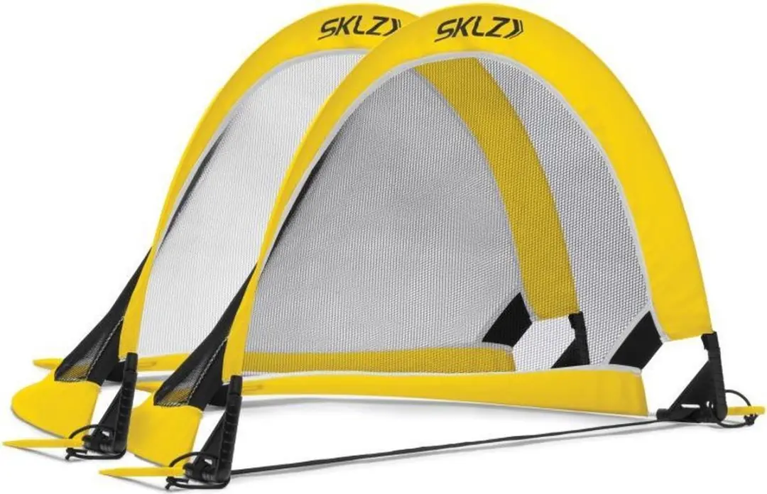 Sklz Playmaker Voetbaldoelen Set - 2 Stuks - Geel/Zwart - afbeelding 6 van 6