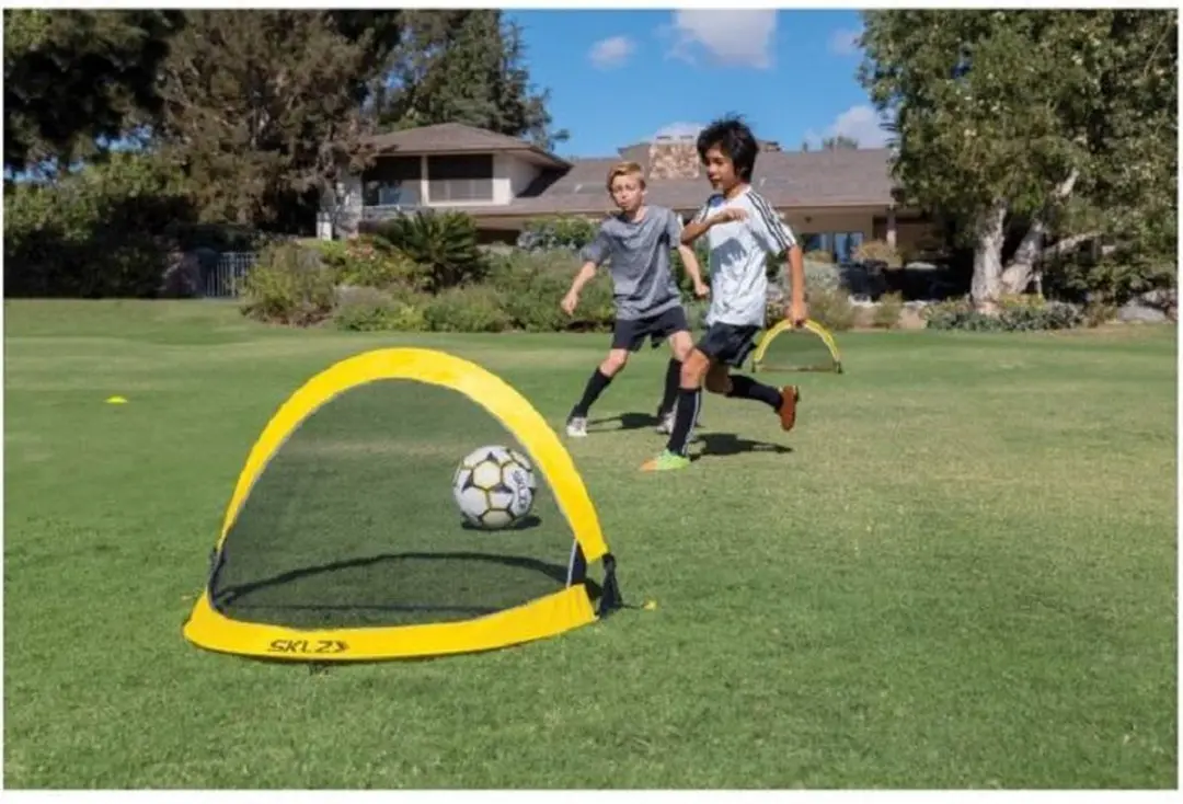 Sklz Playmaker Voetbaldoelen Set - 2 Stuks - Geel/Zwart