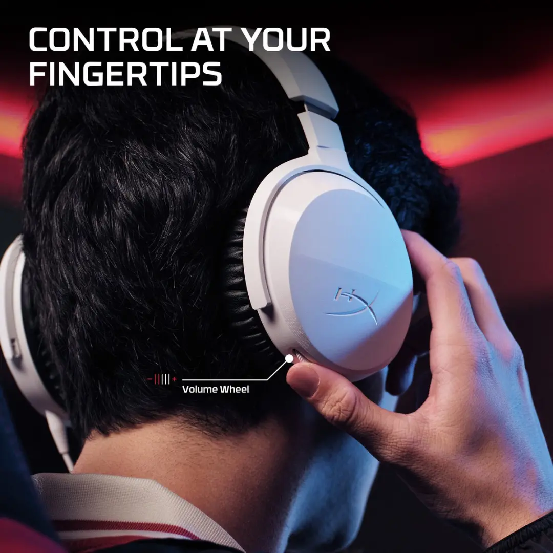 HyperX Cloud Stinger 3 BS1T6AA Gaming Headset - Noise Cancelling - Wit/Zwart