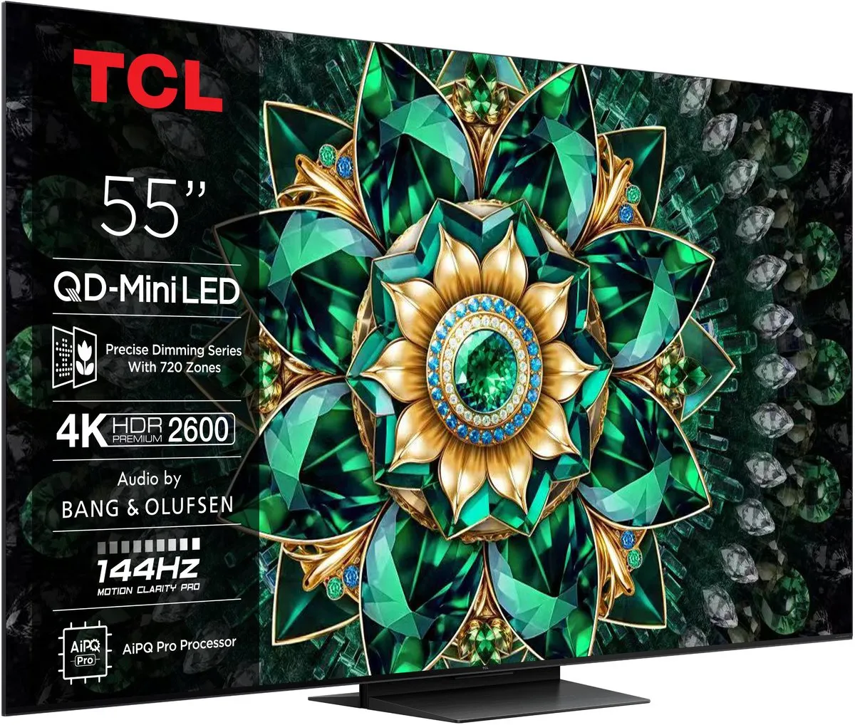 TCL 55Q7C 55 inch QD-MiniLED TV - Zwart