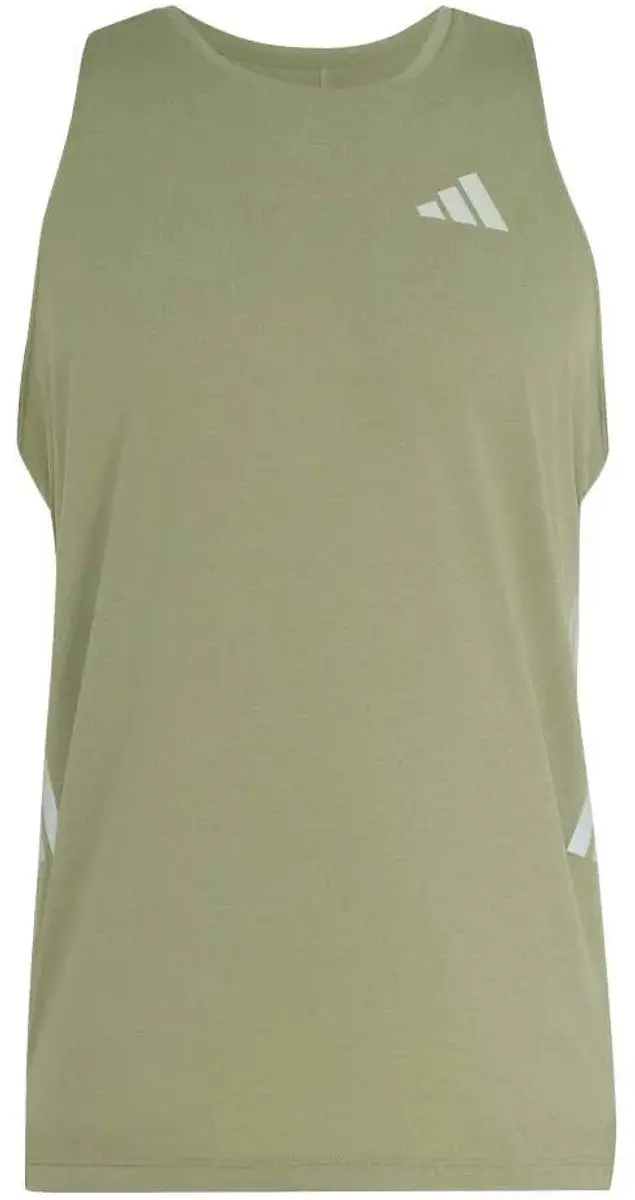 Adidas Adi365 Running Climacool Iconic Mouwloos T-shirt L - Tent Green