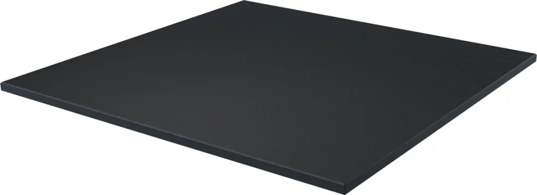 Flow Fitness Rubberen Tegel 100x100cm - Zwart