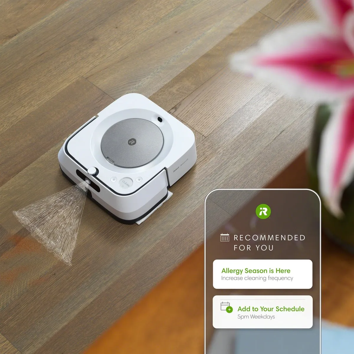 iRobot Braava jet m6 Dweilrobot - Zilver - afbeelding 6 van 6