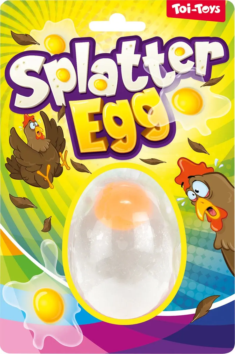 Toi-Toys Fun Smijt Ei Splat - Multicolor